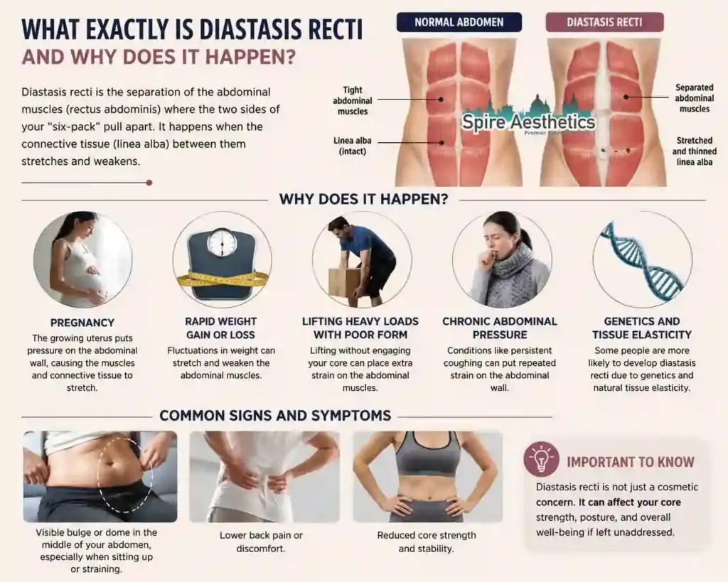 What Exactly Is Diastasis Recti and Why Does It Happen Egham?